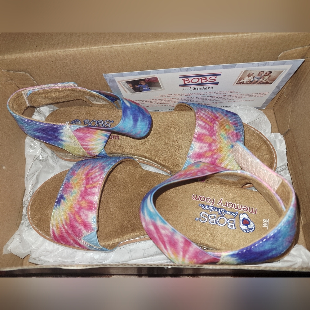 NWT-Skechers memory foam wedge sandals - Picture 7 of 15